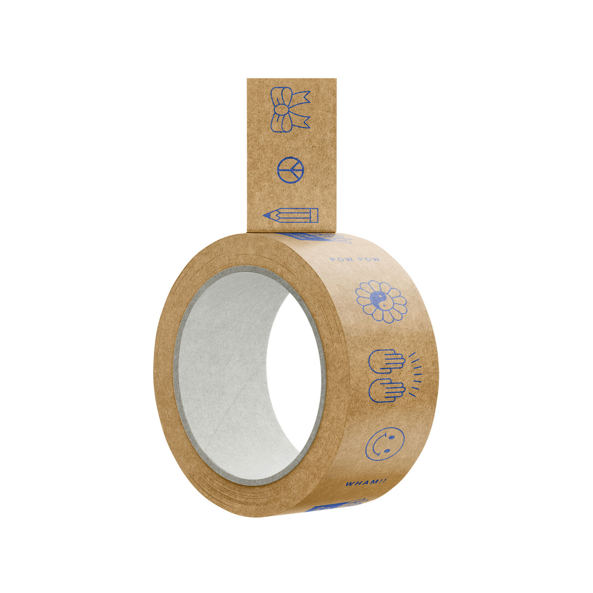 #0701 tape two blue