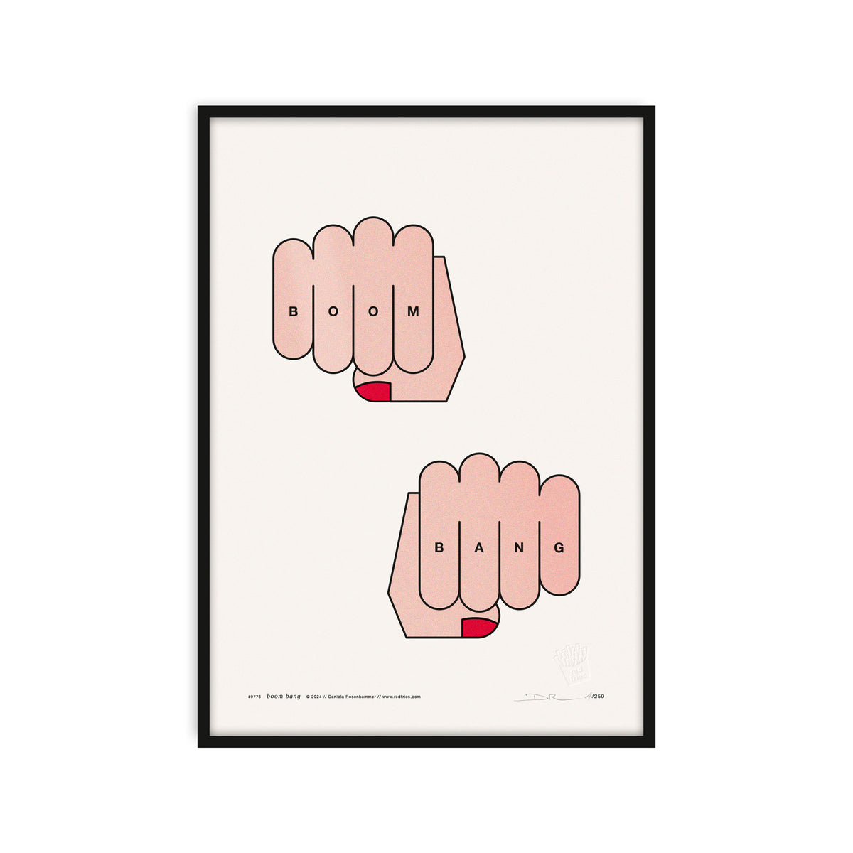 #0776 boom bang a3 riso