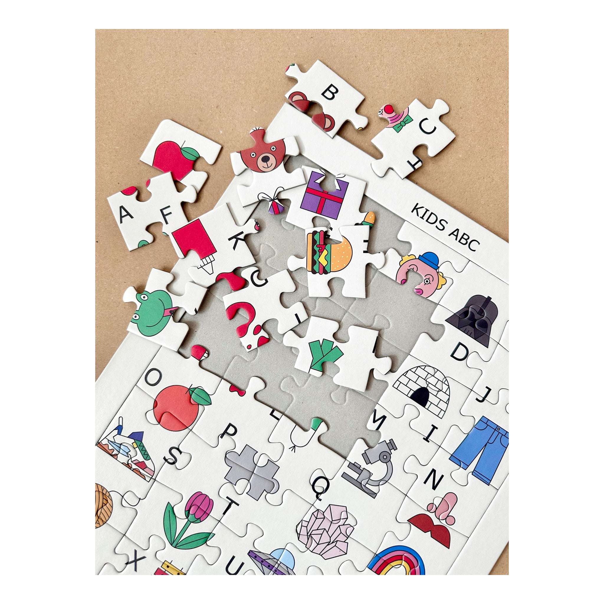#0808 kids abc frame