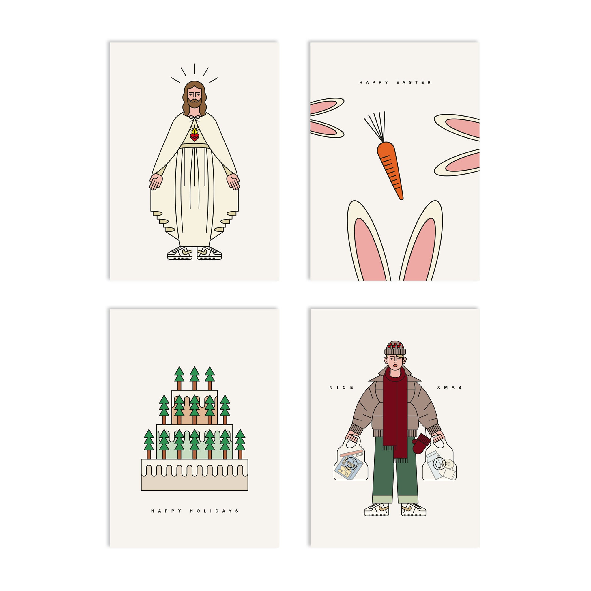 #0882 set easter xmas