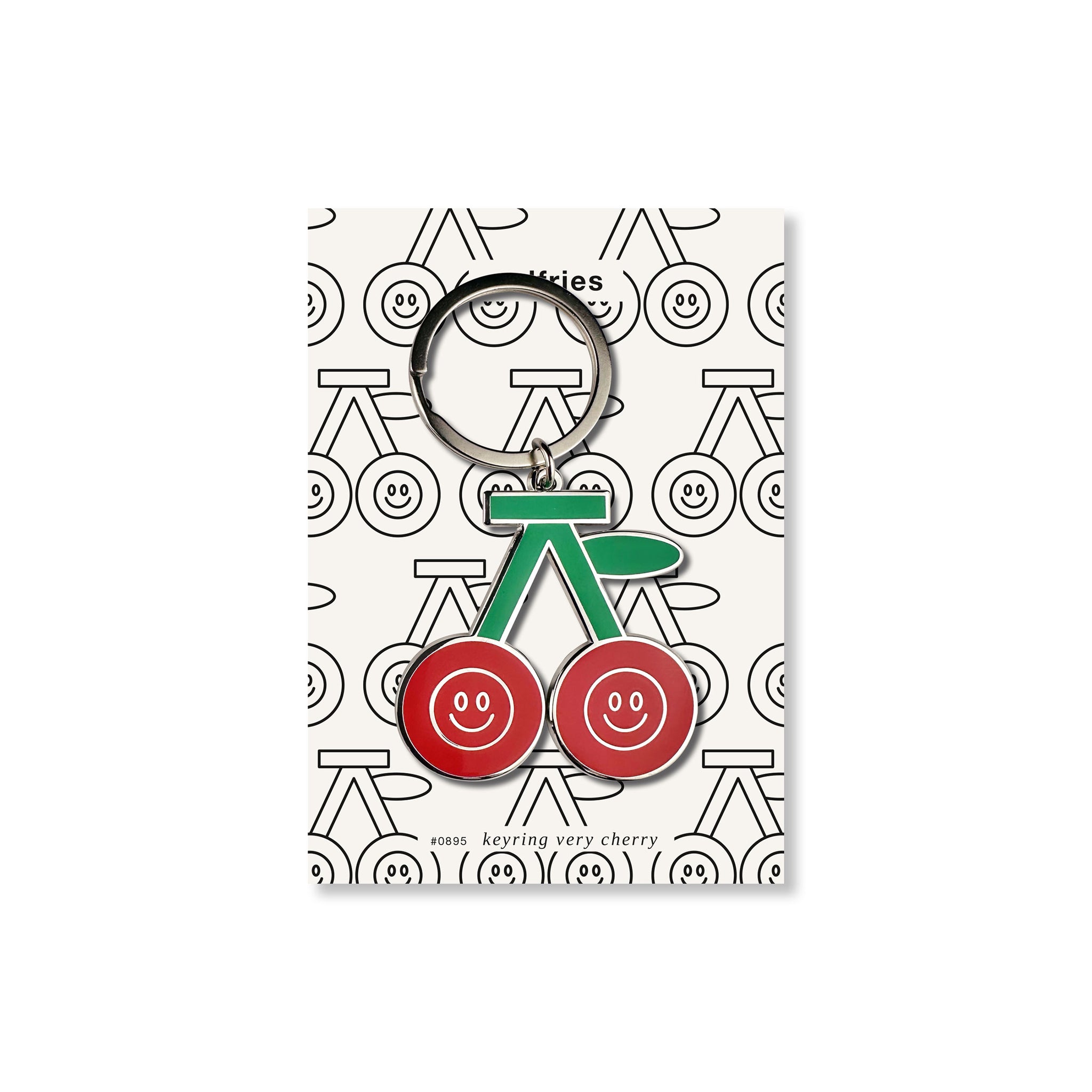 #0895 keyring very cherry