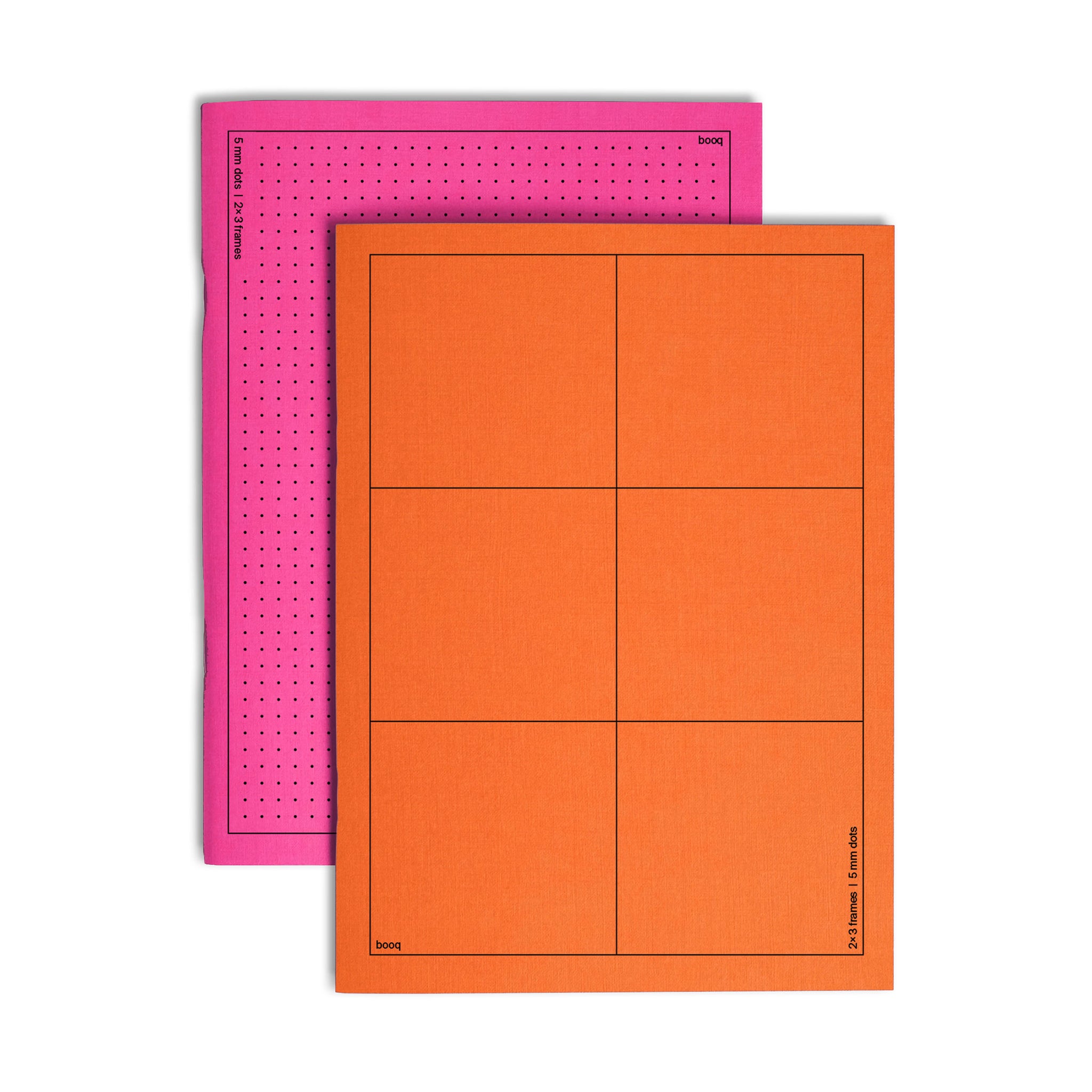 #0907 ejj booq orange-pink