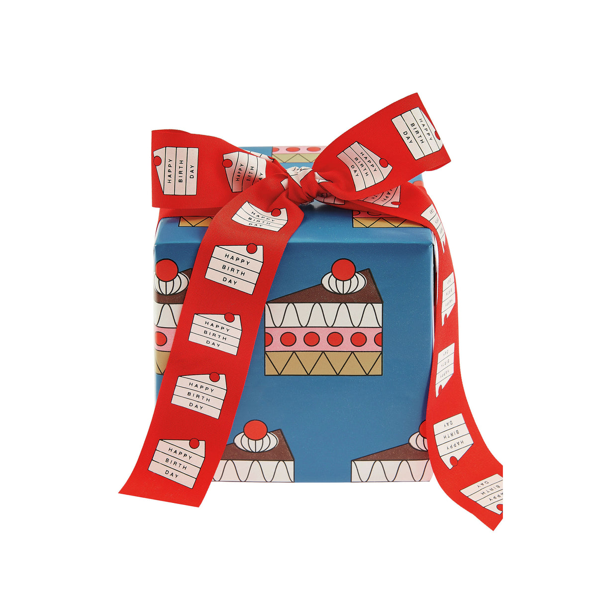 #0940 rico design gift wrap cherry cake