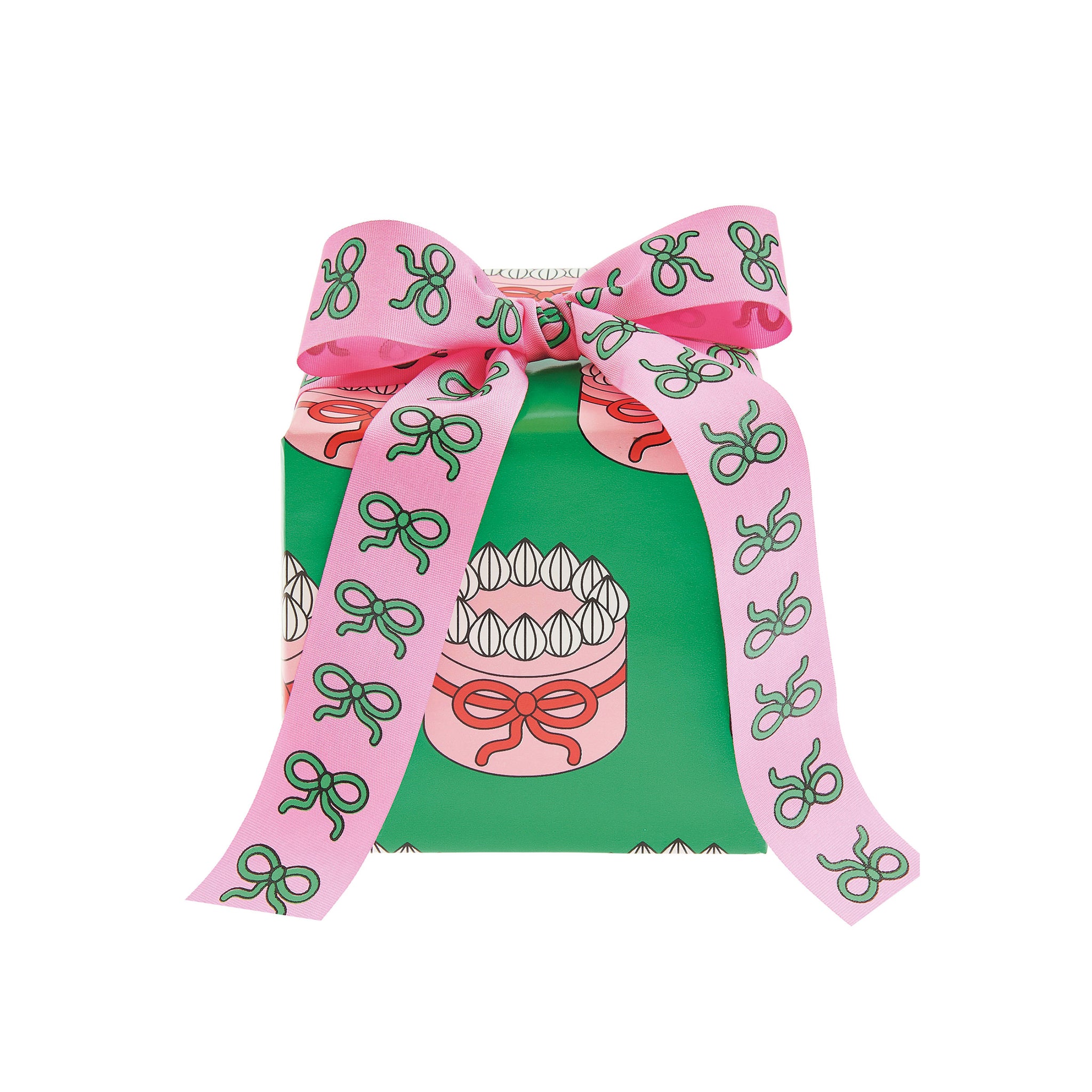 #0941 rico design gift wrap pink cake - www.redfries.com