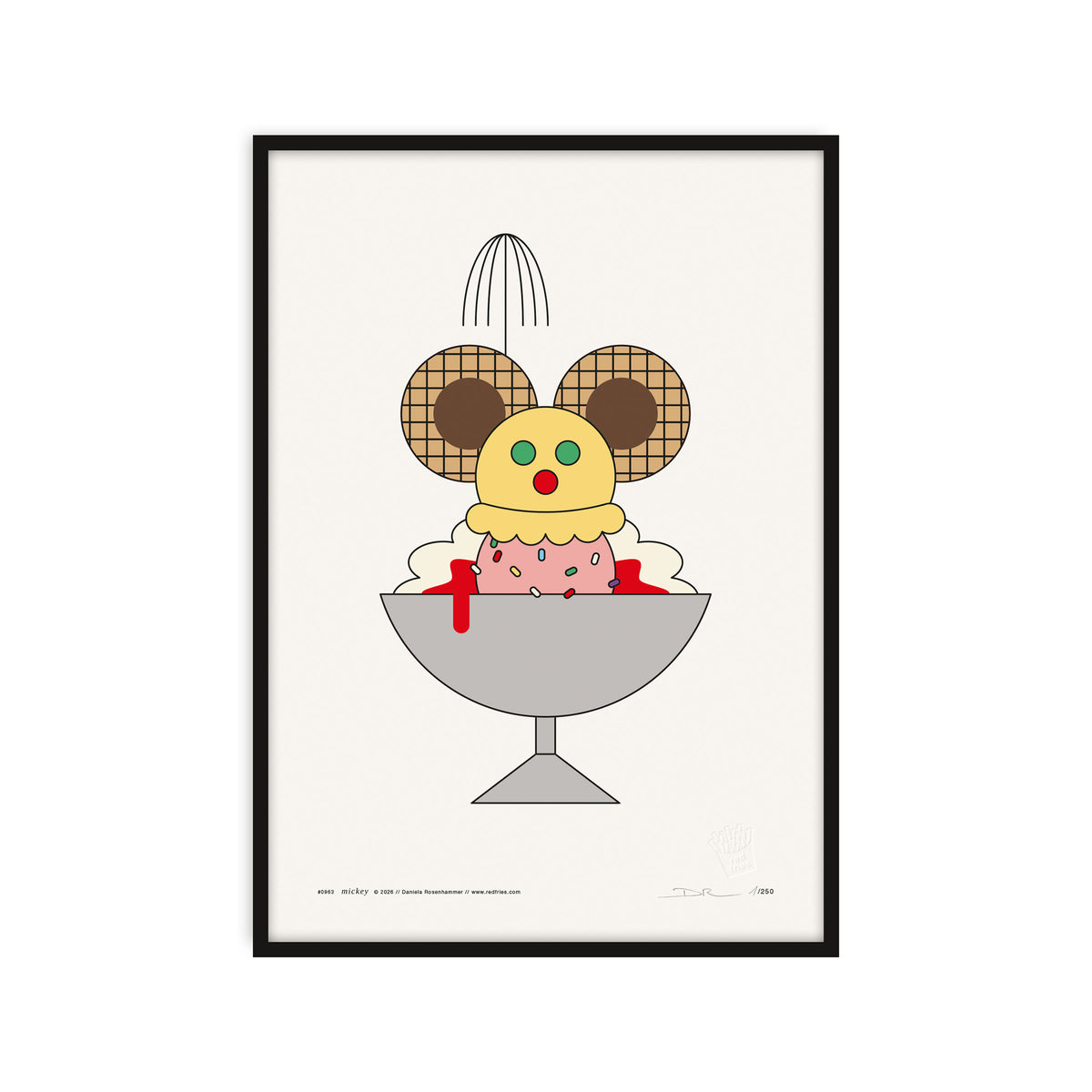 #0963 mickey a3