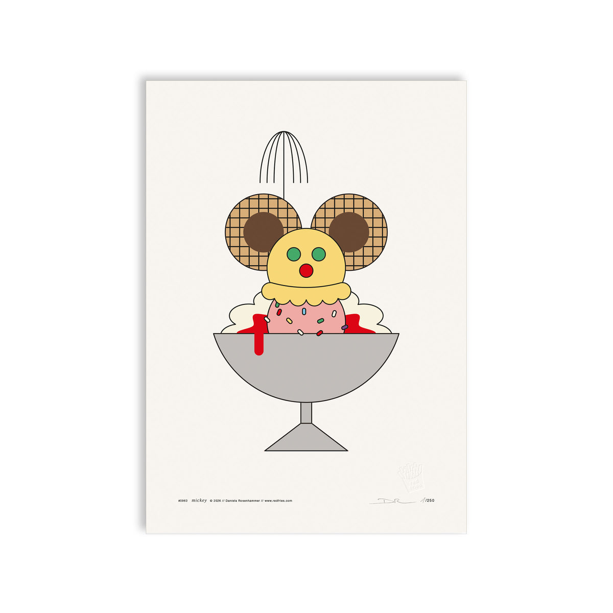 #0963 mickey a3