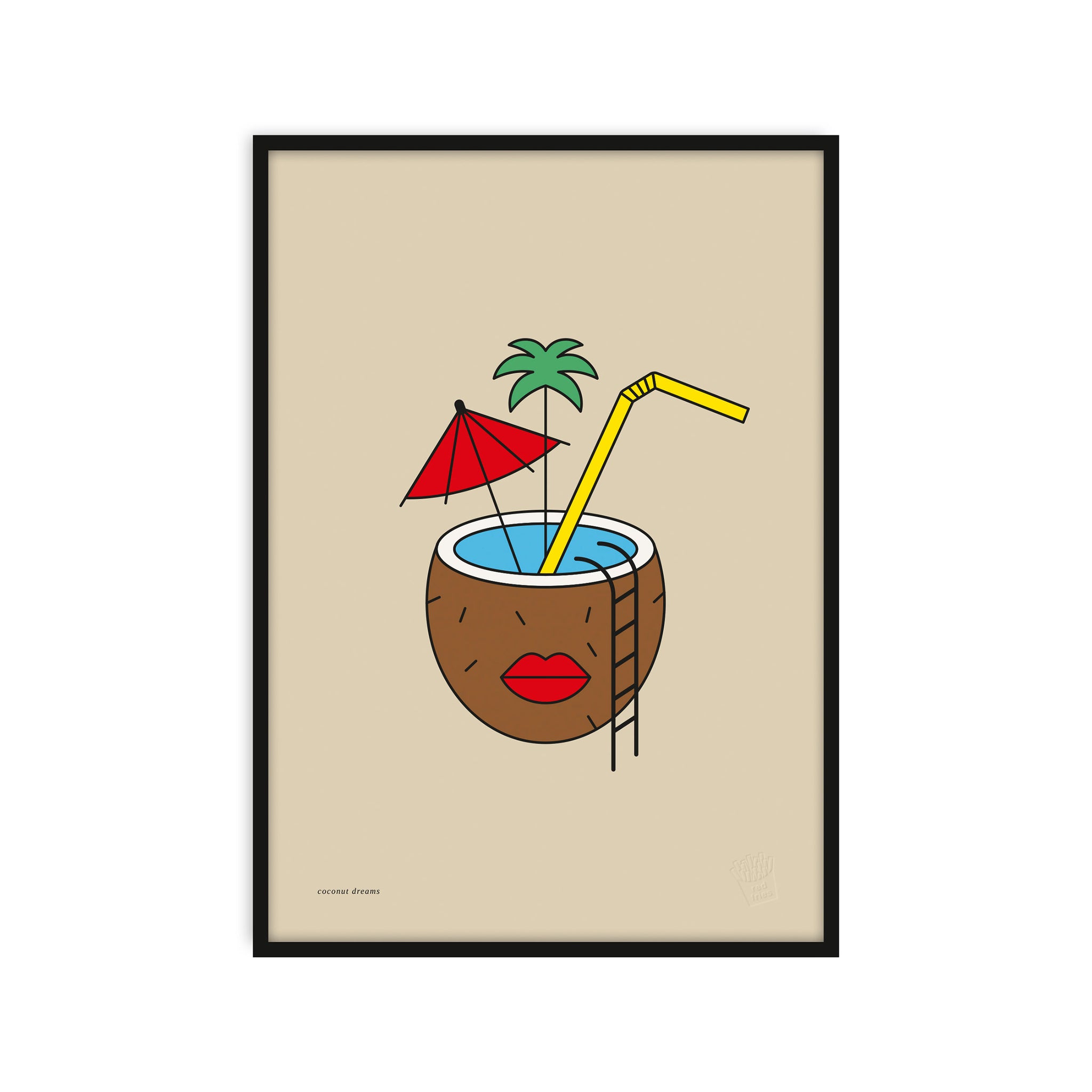 #0177 coconut dreams a3