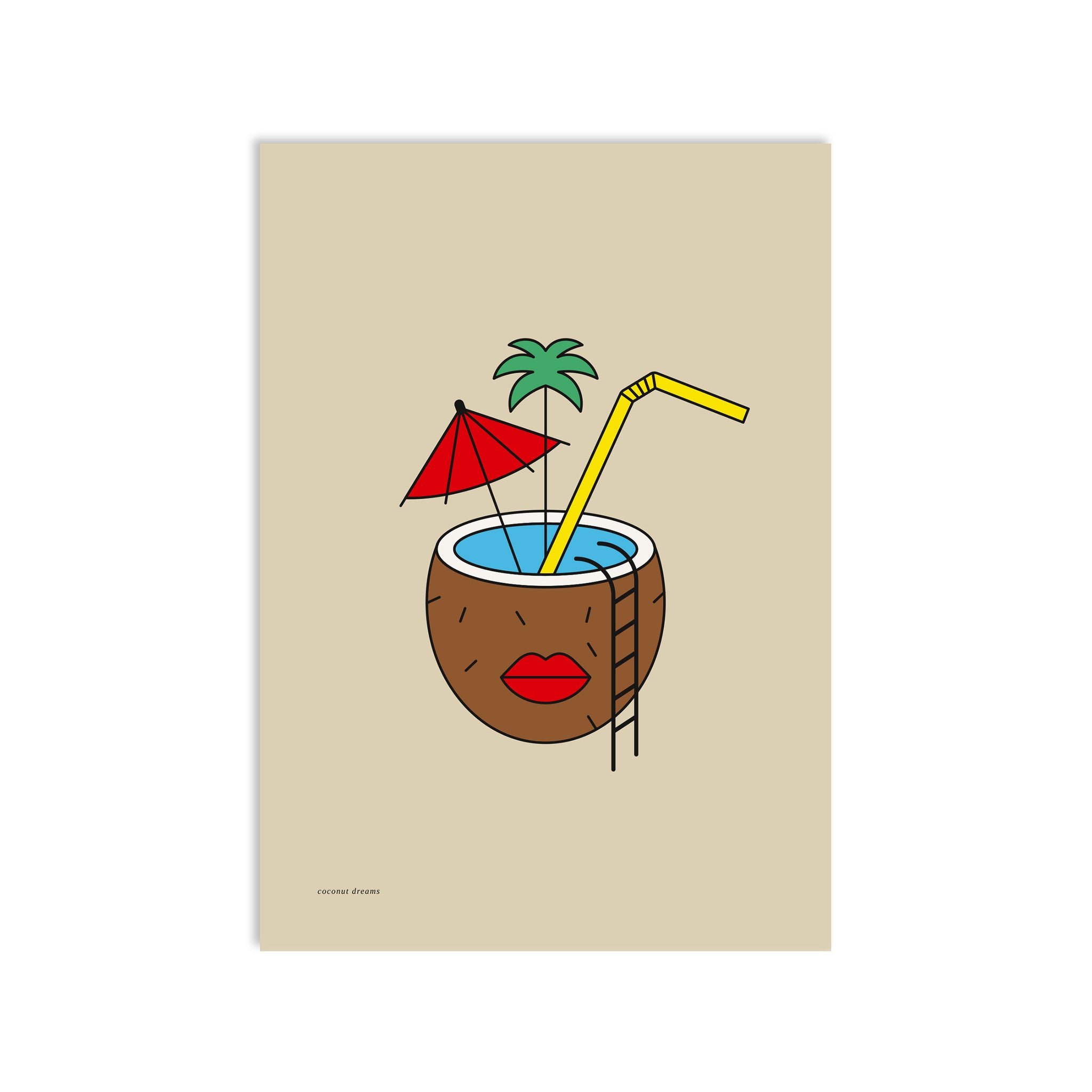 #0177 coconut dreams a3