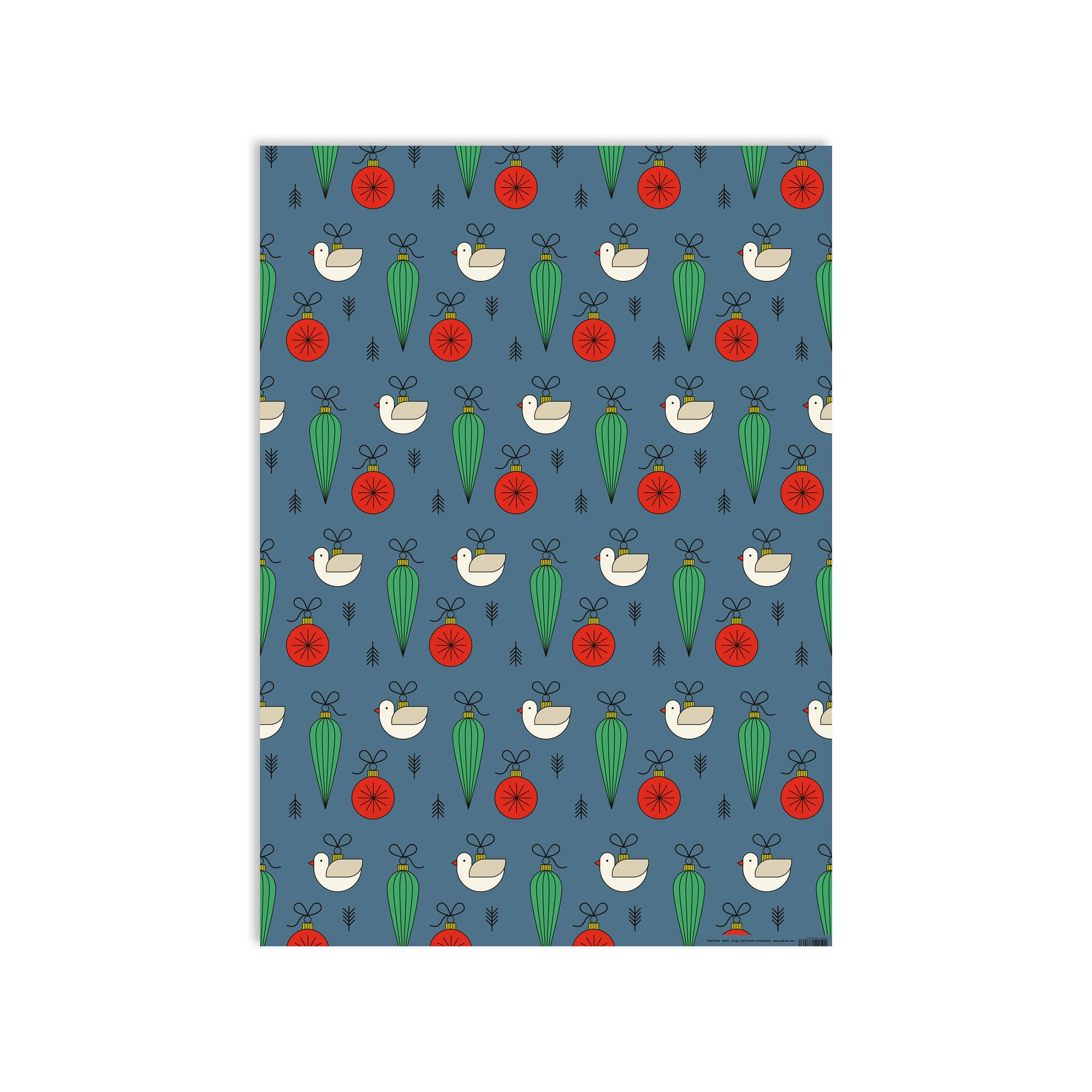 #0251 wrap christmas ornaments