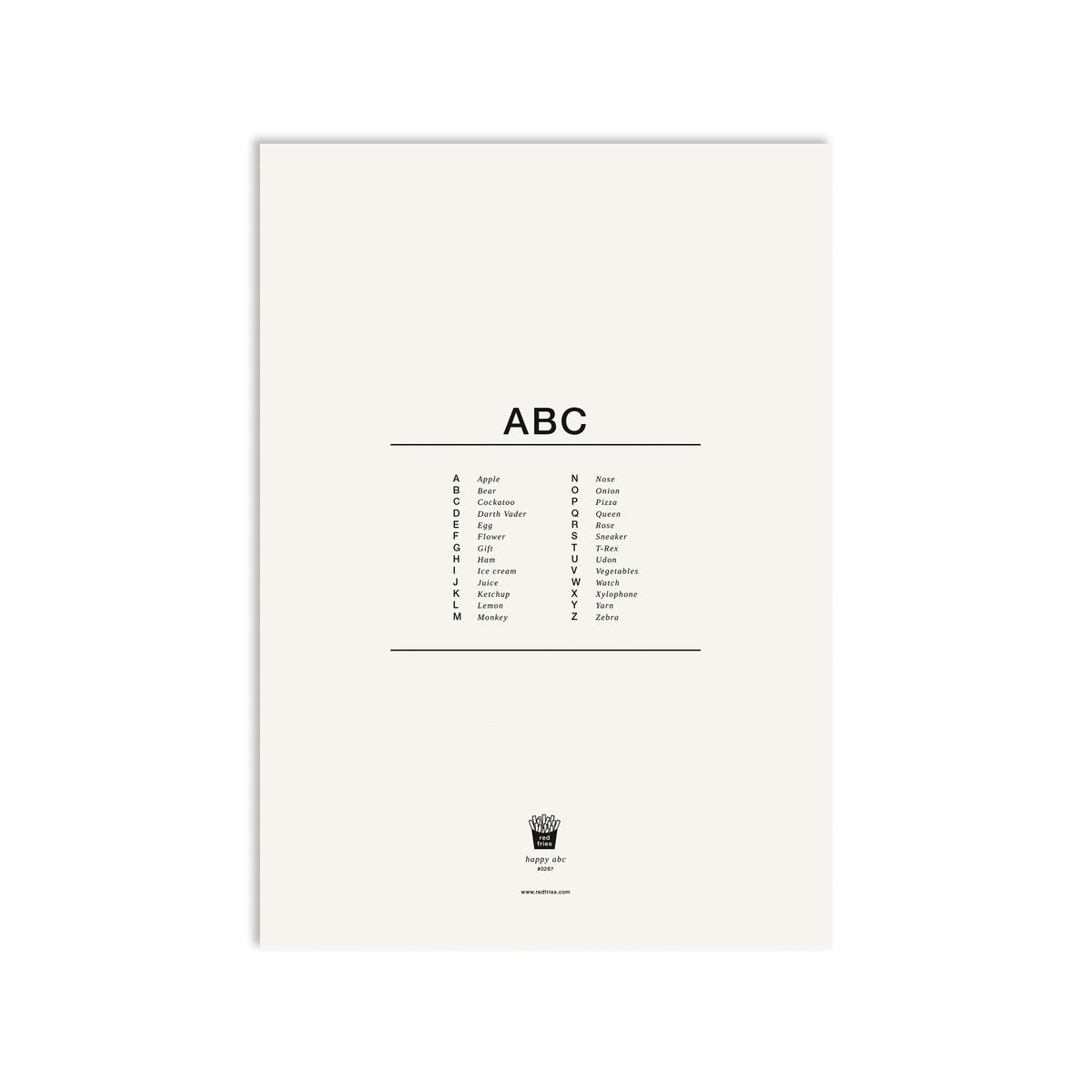 #0267 happy abc