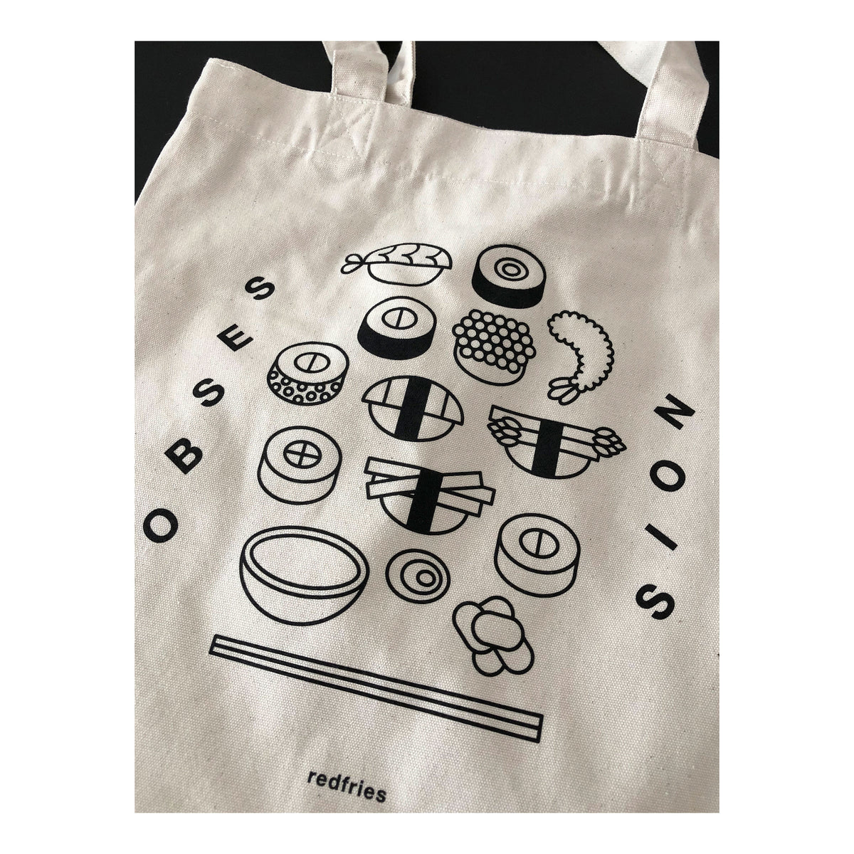 #0281 tote bag sushi