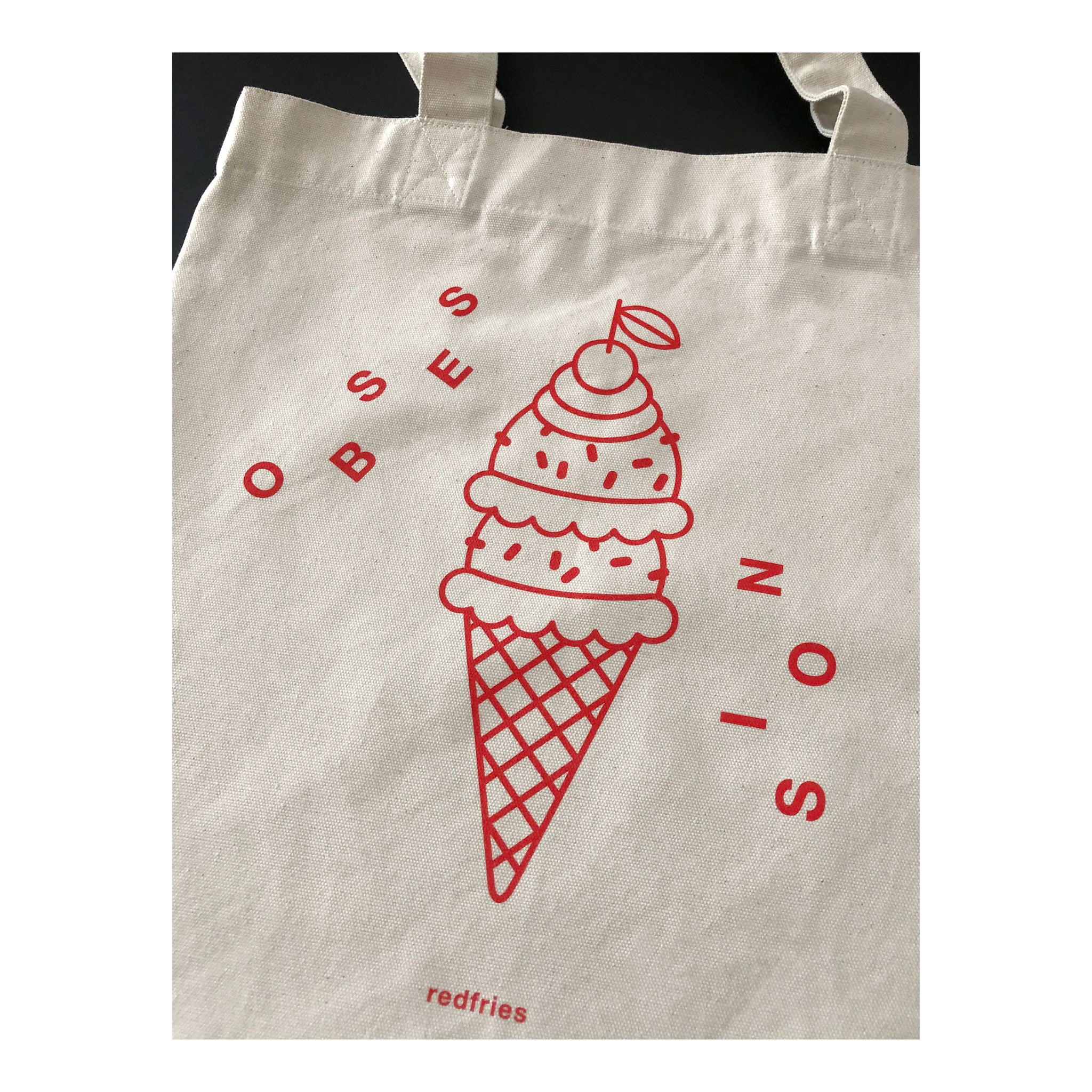 #0283 tote bag icecream