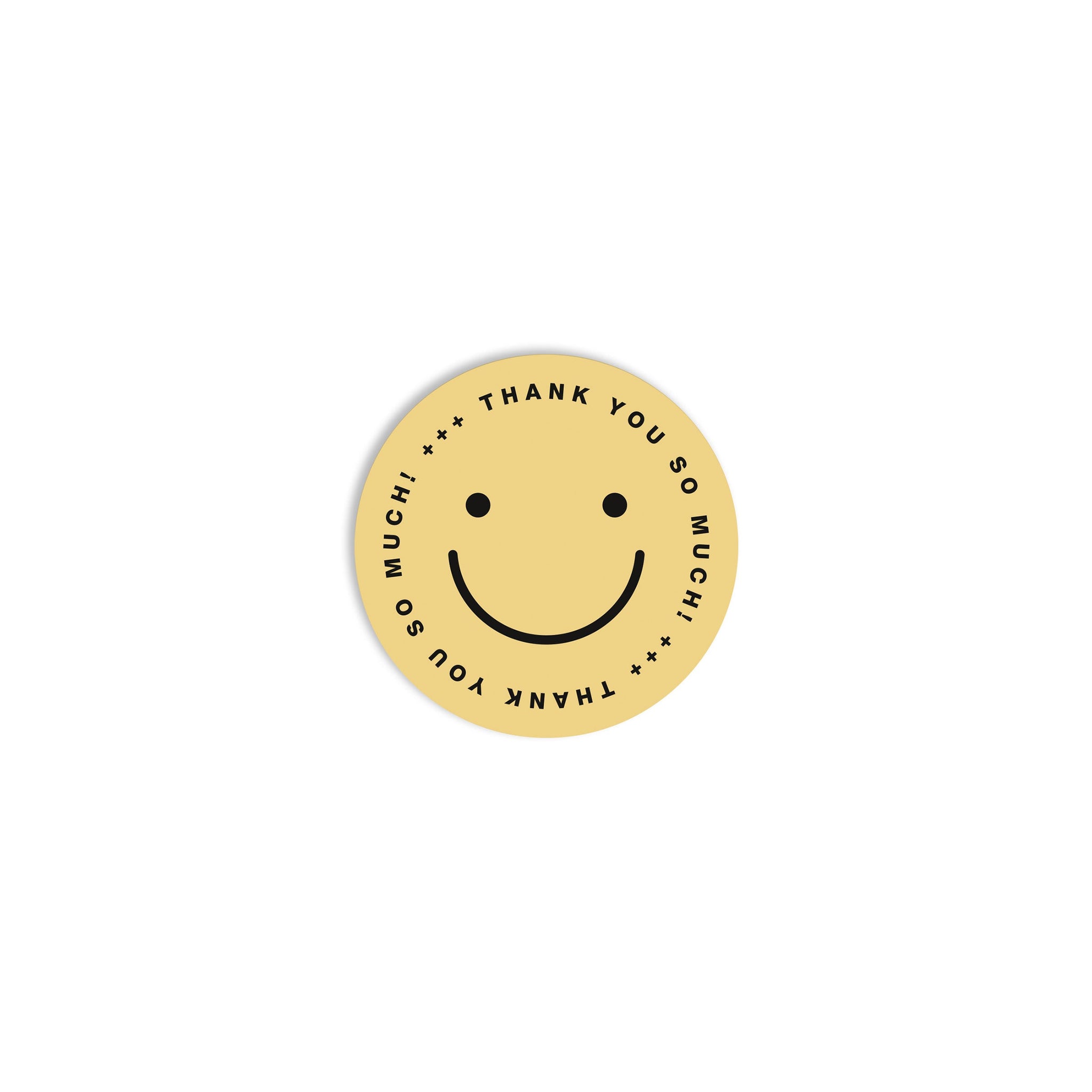 #0382 sticker smiley yellow