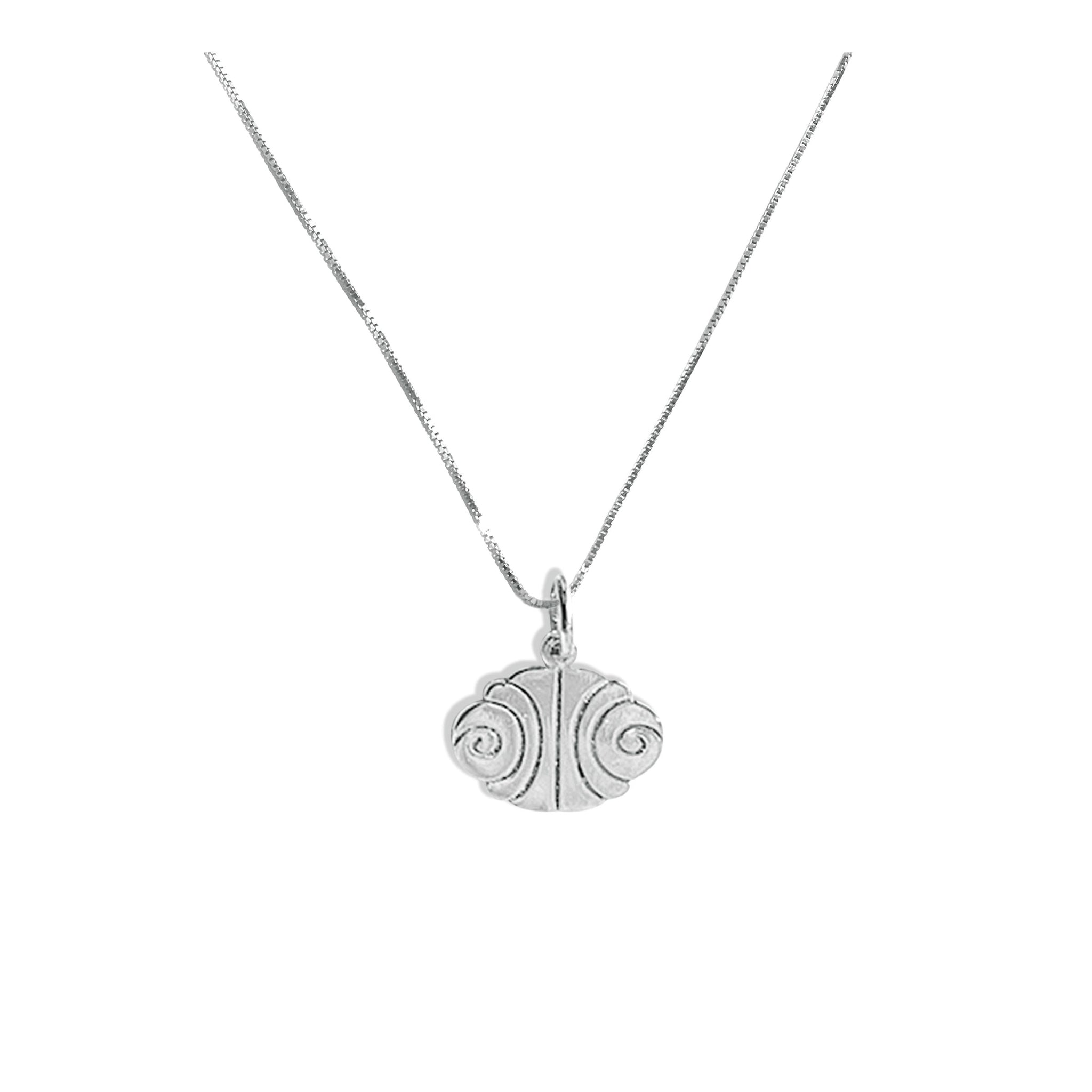 #0504 b-lage necklace franz silver