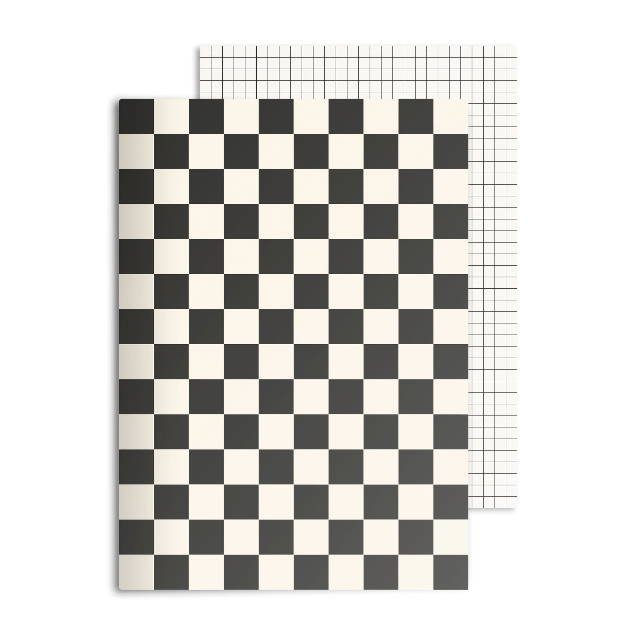 #0506 checkered black