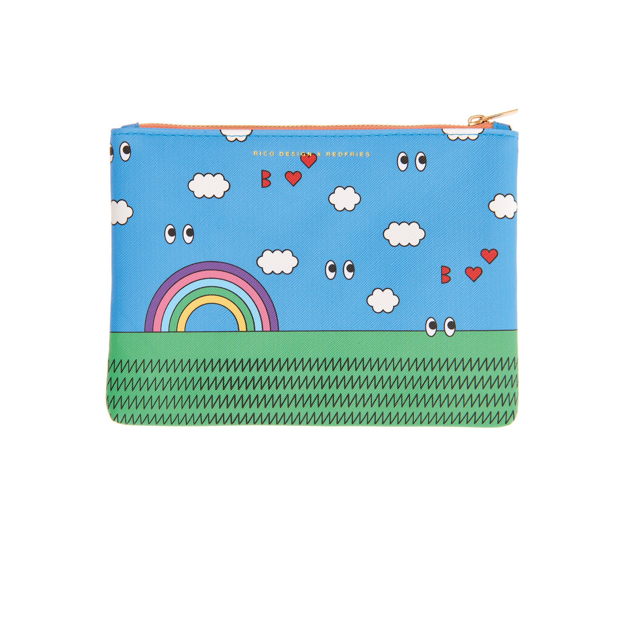 #0568 rico design pouch rainbow