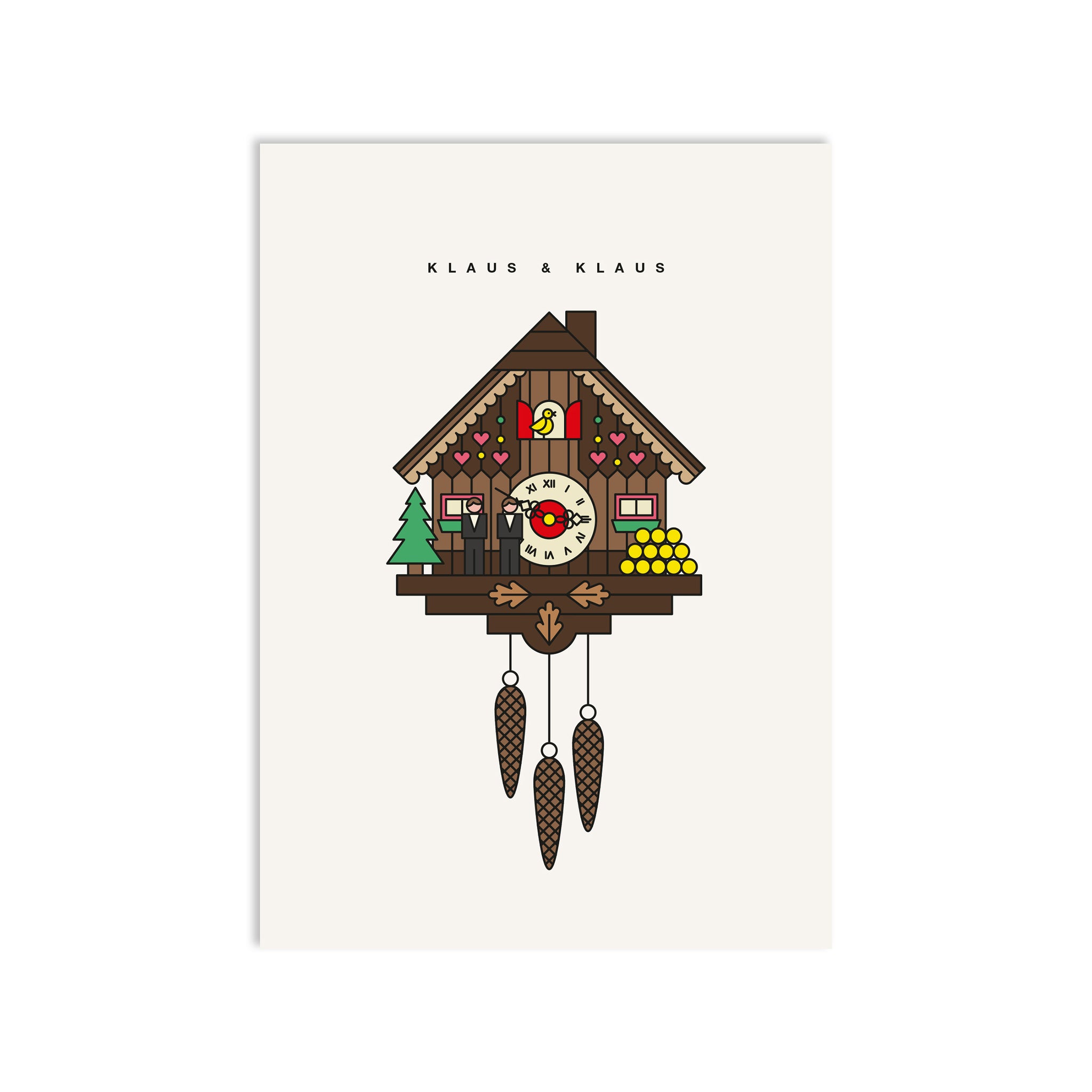 #0660 save the date cuckoo clock