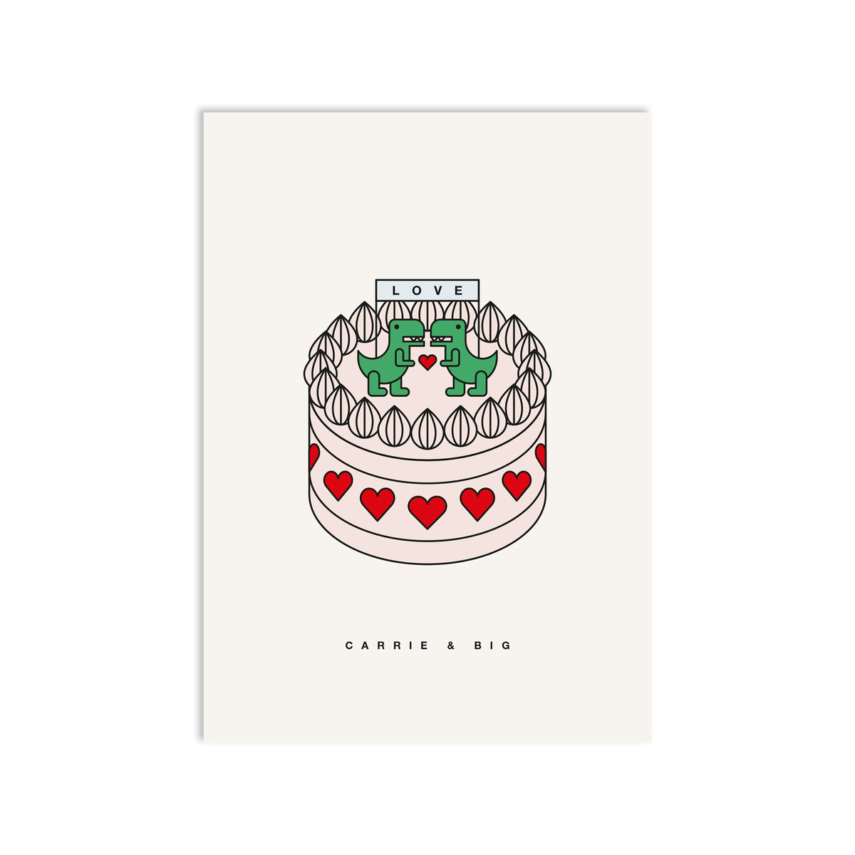 #0666 save the date godzilla pie